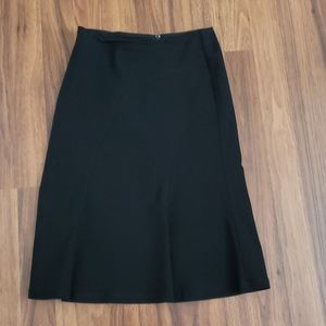 Rave stretch knee length skirt